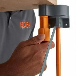 Outlet ✔️ BORA 30 in. x 48 in. x 72 in. Steel Centipede Work Support Sawhorse with Accessories ⭐ -Deals Tool Storage Store bora saw horses ck12s 1f 1000