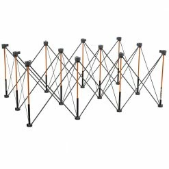 Outlet ✔️ BORA 30 in. x 48 in. x 72 in. Steel Centipede Work Support Sawhorse with Accessories ⭐