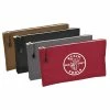Buy 🤩 Klein Tools 12-1/2 in. Multi-Color Zipper Bags-Canvas (4-Pack) ⌛ 2 Buy 🤩 Klein Tools 12-1/2 in. Multi-Color Zipper Bags-Canvas (4-Pack) ⌛ -Deals Tool Storage Store brown black gray red klein tools tool bags 5141 64 1000