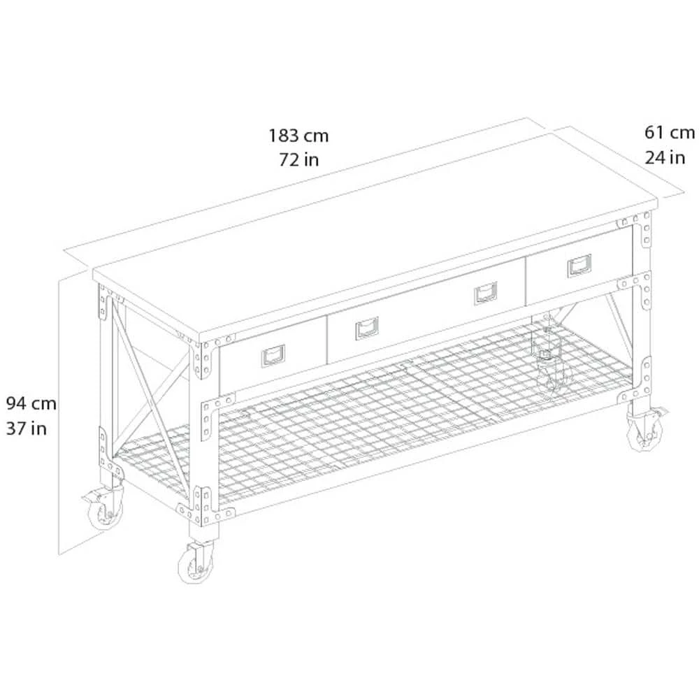 Top 10 🌟 Duramax Building Products 72 in. x 24 in. 3-Drawers Rolling Industrial Workbench and Wood Top 🔔 6 Top 10 🌟 Duramax Building Products 72 in. x 24 in. 3-Drawers Rolling Industrial Workbench and Wood Top 🔔 - Image 4
