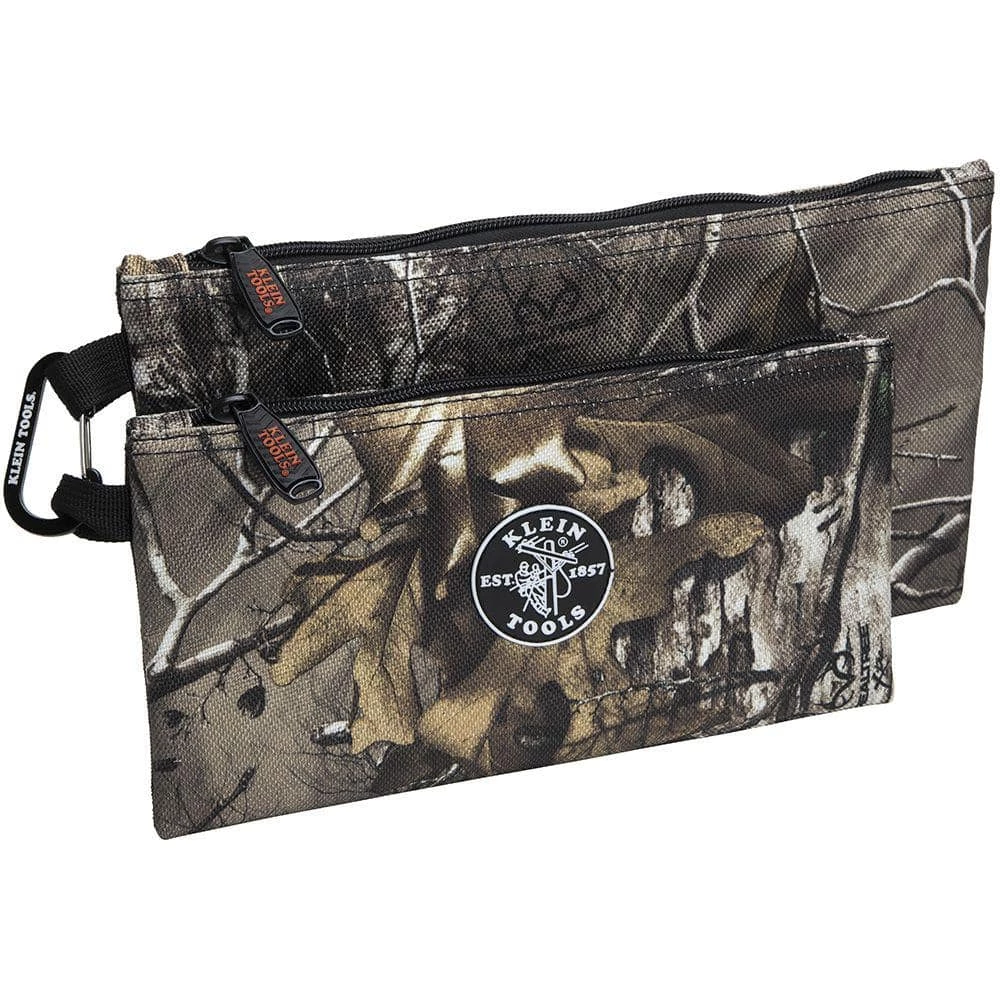 Brand new ๐ Klein Tools 10 in. Camo Zipper Tool Bag, 2-Pack ๐ 3 Brand new ๐ Klein Tools 10 in. Camo Zipper Tool Bag, 2-Pack ๐