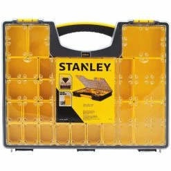 Coupon ⭐ Stanley 25-Compartment Shallow Pro Small Parts Organizer 💯 19 Coupon ⭐ Stanley 25-Compartment Shallow Pro Small Parts Organizer 💯 -Deals Tool Storage Store clear yellow stanley small parts organizers 014725r 77 1000