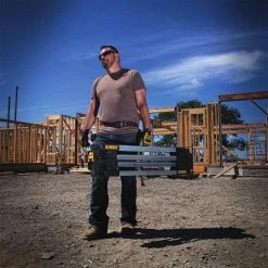 Best Sale ✨ DEWALT 32 in. Metal Folding Sawhorse 👍 -Deals Tool Storage Store dewalt saw horses dwst11155 44 1000