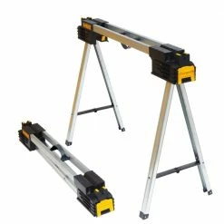 Best Sale ✨ DEWALT 32 in. Metal Folding Sawhorse 👍 -Deals Tool Storage Store dewalt saw horses dwst11155 76 1000