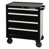 Brand new ⭐ Husky 26.5 in. W x 18 in. D Standard Duty 4-Drawer Rolling Tool Cabinet in Gloss Black 😍 -Deals Tool Storage Store gloss black husky tool cabinets hkst98066bk 64 1000