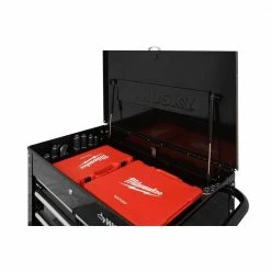 Coupon 🎁 Husky 33 in. W 4-Drawer Mechanics Tool Utility Cart in Gloss Black 👍 -Deals Tool Storage Store gloss black husky tool carts houc3304b10 1d 1000