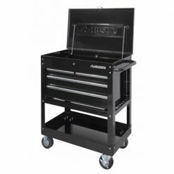 Coupon 🎁 Husky 33 in. W 4-Drawer Mechanics Tool Utility Cart in Gloss Black 👍