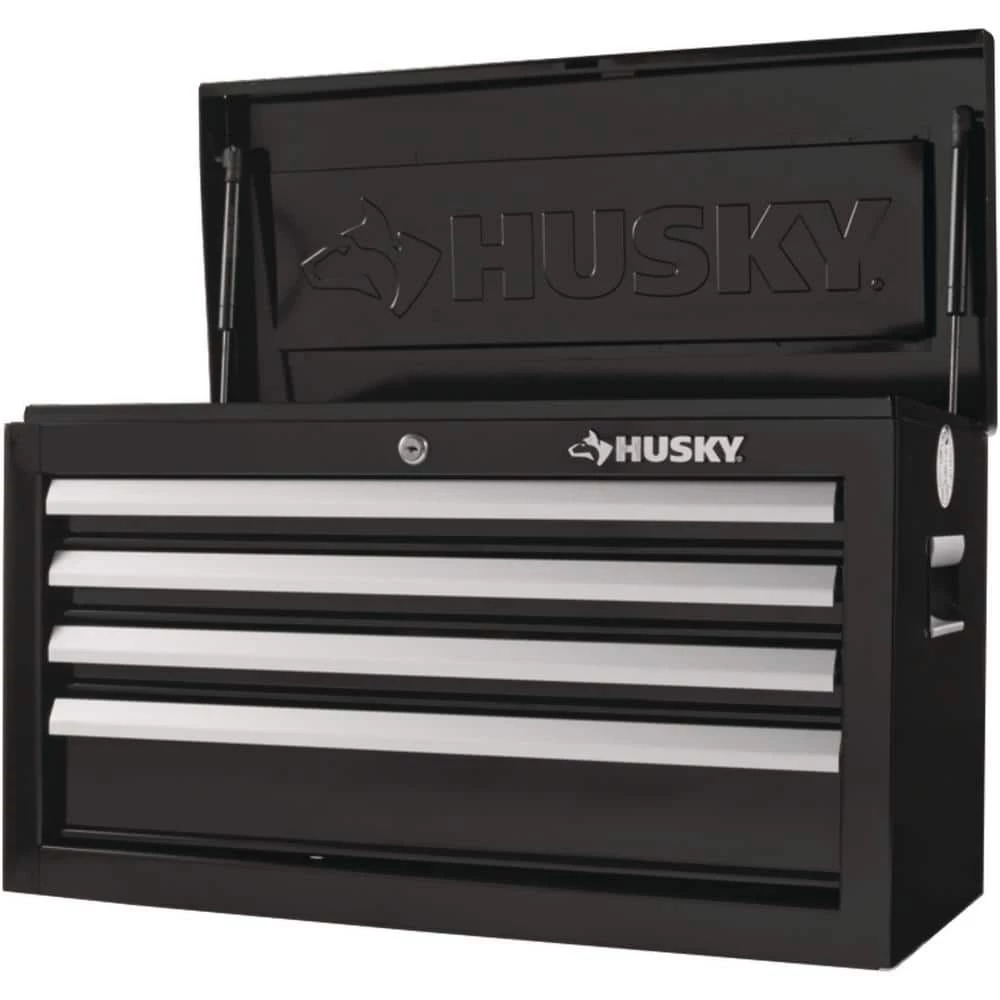 Top 10 ๐ฅฐ Husky 26 in. W x 12 in. D Standard Duty 4-Drawer Top Tool Chest in Gloss Black ๐ฅ 14 Top 10 ๐ฅฐ Husky 26 in. W x 12 in. D Standard Duty 4-Drawer Top Tool Chest in Gloss Black ๐ฅ - Image 12