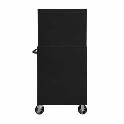 Best Sale 💯 Husky 27 in. W x 18 in. D Standard Duty 11-Drawer Tool Chest and Top Tool Cabinet Combo in Black 🤩 -Deals Tool Storage Store gloss tool chest combos uact h 270111bk 44 1000