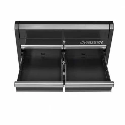 Best Sale 💯 Husky 27 in. W x 18 in. D Standard Duty 11-Drawer Tool Chest and Top Tool Cabinet Combo in Black 🤩 -Deals Tool Storage Store gloss tool chest combos uact h 270111bk 77 1000