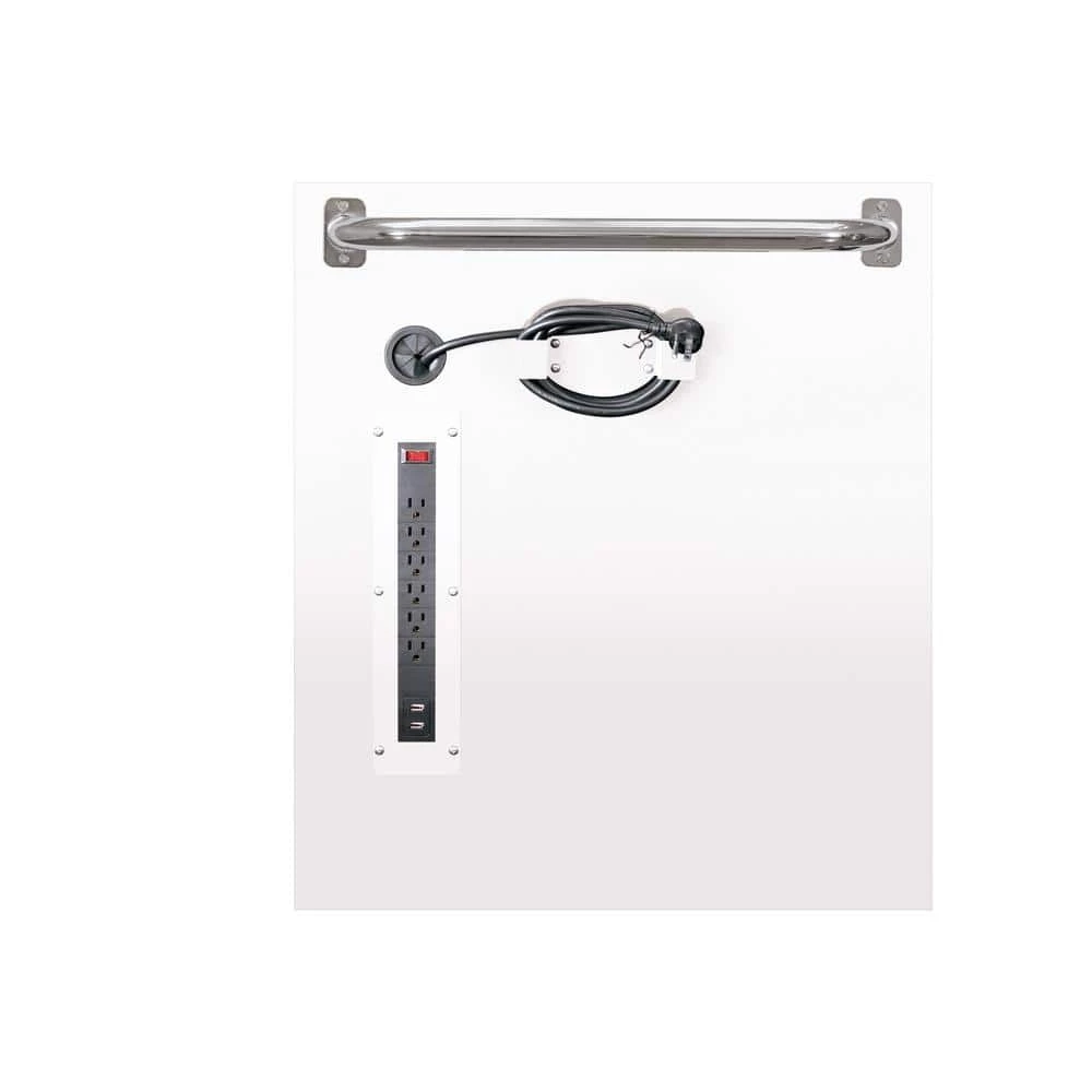 Top 10 ✨ Husky 46 in. W x 24.5 in D Standard Duty 9-Drawer Mobile Workbench Tool Chest with Solid Wood Top in Gloss White 🌟 10 Top 10 ✨ Husky 46 in. W x 24.5 in D Standard Duty 9-Drawer Mobile Workbench Tool Chest with Solid Wood Top in Gloss White 🌟 - Image 8