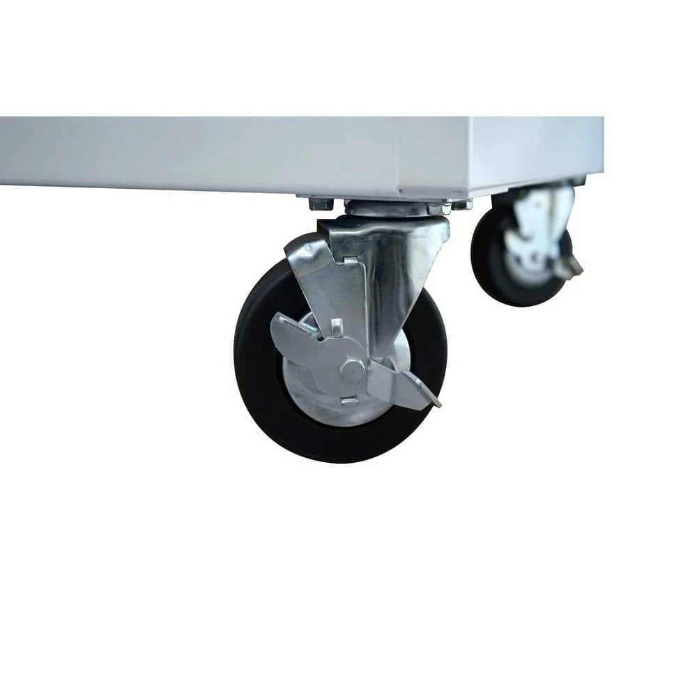 Top 10 ✨ Husky 46 in. W x 24.5 in D Standard Duty 9-Drawer Mobile Workbench Tool Chest with Solid Wood Top in Gloss White 🌟 13 Top 10 ✨ Husky 46 in. W x 24.5 in D Standard Duty 9-Drawer Mobile Workbench Tool Chest with Solid Wood Top in Gloss White 🌟 - Image 11