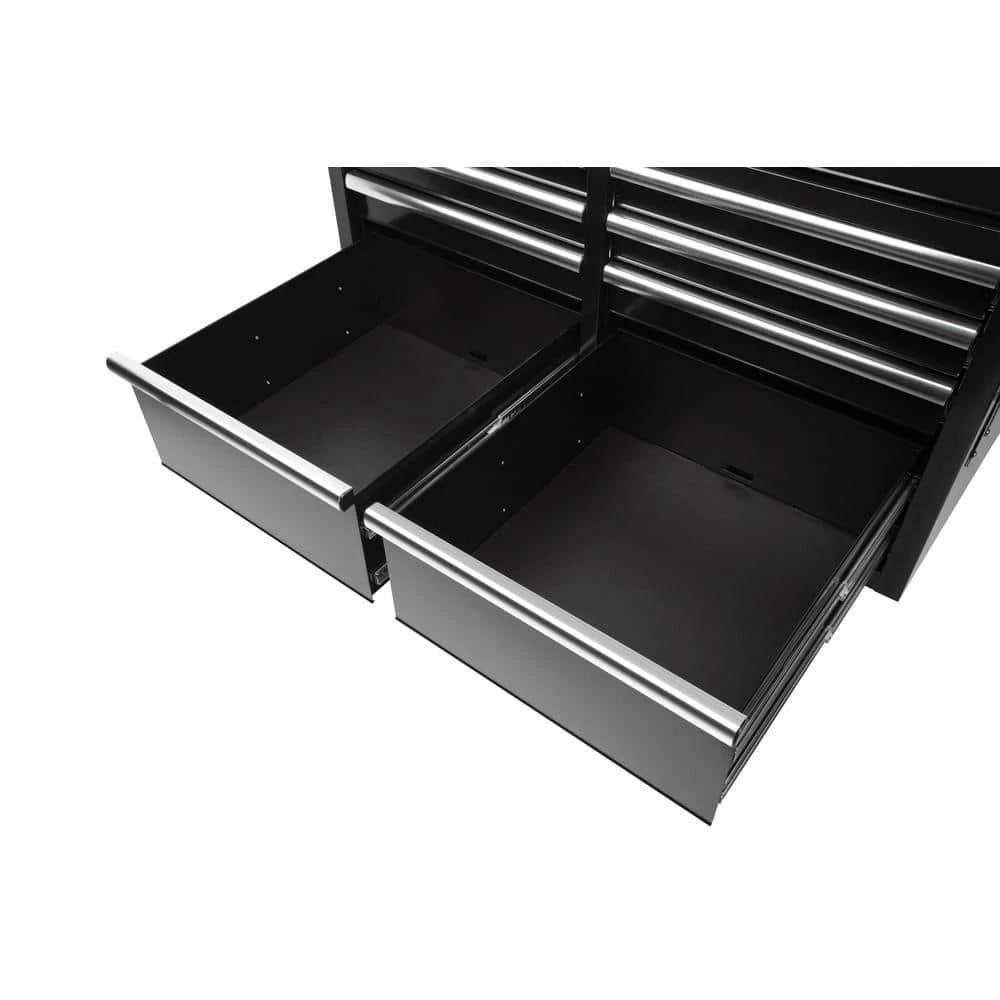 Top 10 ✨ Husky 46 in. W x 24.5 in D Standard Duty 9-Drawer Mobile Workbench Tool Chest with Solid Wood Top in Gloss White 🌟 7 Top 10 ✨ Husky 46 in. W x 24.5 in D Standard Duty 9-Drawer Mobile Workbench Tool Chest with Solid Wood Top in Gloss White 🌟 - Image 5