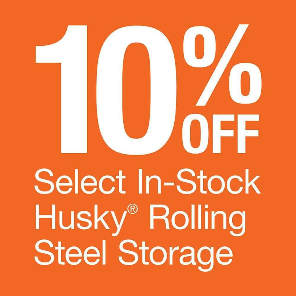 Top 10 ✨ Husky 46 in. W x 24.5 in D Standard Duty 9-Drawer Mobile Workbench Tool Chest with Solid Wood Top in Gloss White 🌟 4 Top 10 ✨ Husky 46 in. W x 24.5 in D Standard Duty 9-Drawer Mobile Workbench Tool Chest with Solid Wood Top in Gloss White 🌟 - Image 2