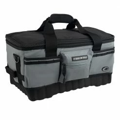 Coupon 👏 DEAD ON TOOLS 18 in. FlatTop Weather Resistant Tool Bag ✨ -Deals Tool Storage Store gray black dead on tools tool bags do720 c3 1000