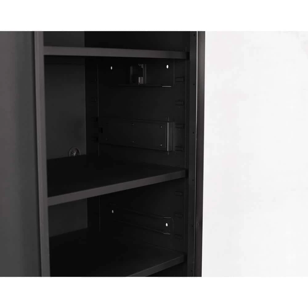 Cheapest โ๏ธ Husky 27 in. Heavy-Duty Tool Storage Side End Locker Mobile Workbench and Hutch Add-On Attachment with 2 Casters in Black ๐ 9 Cheapest โ๏ธ Husky 27 in. Heavy-Duty Tool Storage Side End Locker Mobile Workbench and Hutch Add-On Attachment with 2 Casters in Black ๐ - Image 7