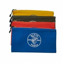 Promo ๐ Klein Tools Zipper Bags, Canvas Tool Pouches Olive/Orange/Blue/Yellow, 4-Pack ๐คฉ 20 Promo ๐ Klein Tools Zipper Bags, Canvas Tool Pouches Olive/Orange/Blue/Yellow, 4-Pack ๐คฉ -Deals Tool Storage Store olive orange blue yellow klein tools tool bags 5140 4f 1000
