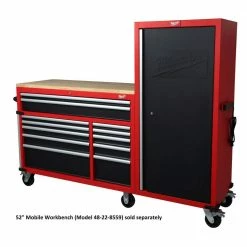 Best deal 🧨 Milwaukee 27 in. 4-Shelf Tool Locker 🔔 -Deals Tool Storage Store red and black milwaukee side tool cabinets lockers 48 22 8586 d4 1000