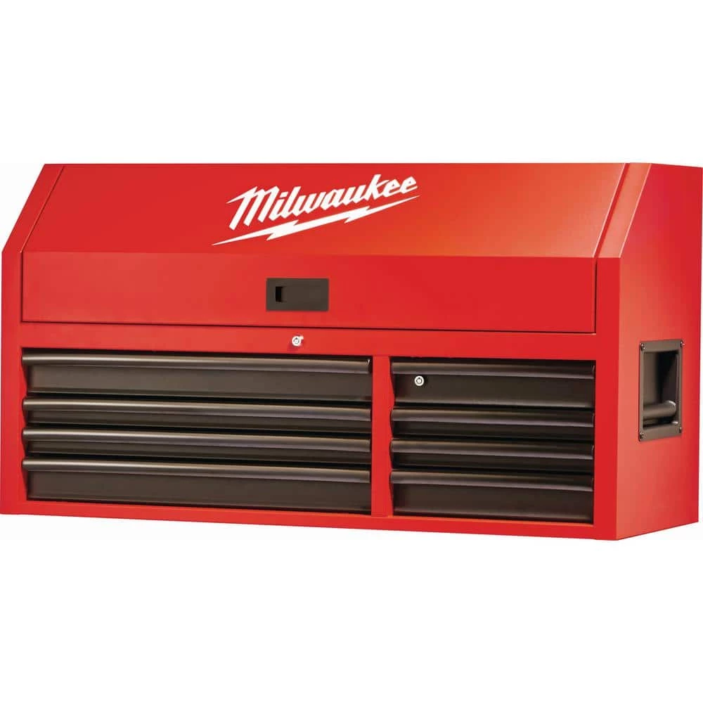 Hot Sale โ Milwaukee 46 in. 8-Drawer Steel Storage Top Chest in Red and Black ๐ 11 Hot Sale โ Milwaukee 46 in. 8-Drawer Steel Storage Top Chest in Red and Black ๐ - Image 9