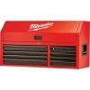 Hot Sale โ Milwaukee 46 in. 8-Drawer Steel Storage Top Chest in Red and Black ๐ 1 Hot Sale โ Milwaukee 46 in. 8-Drawer Steel Storage Top Chest in Red and Black ๐ -Deals Tool Storage Store red and black textured powder coating milwaukee top tool chests 48 22 8510 64 1000