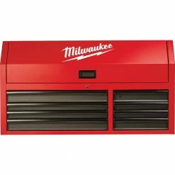 Hot Sale โ Milwaukee 46 in. 8-Drawer Steel Storage Top Chest in Red and Black ๐ 20 Hot Sale โ Milwaukee 46 in. 8-Drawer Steel Storage Top Chest in Red and Black ๐ -Deals Tool Storage Store red and black textured powder coating milwaukee top tool chests 48 22 8510 66 1000