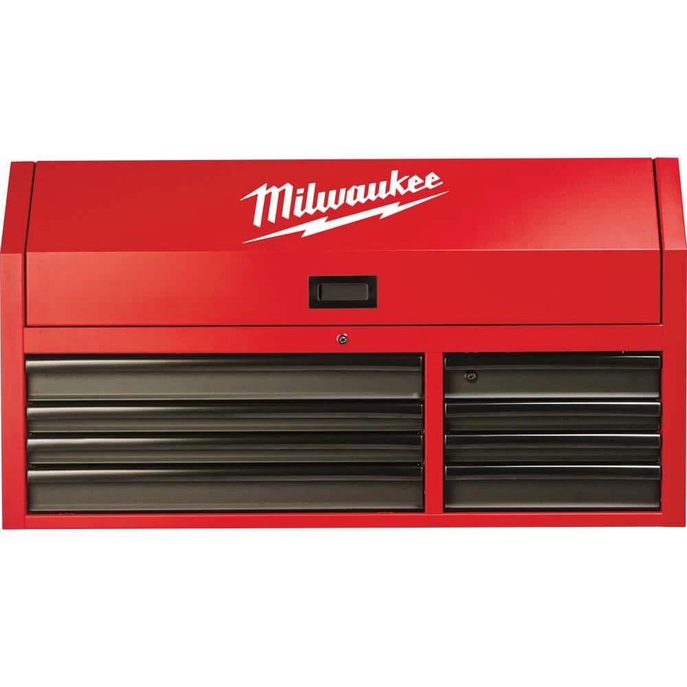 Hot Sale โ Milwaukee 46 in. 8-Drawer Steel Storage Top Chest in Red and Black ๐ 8 Hot Sale โ Milwaukee 46 in. 8-Drawer Steel Storage Top Chest in Red and Black ๐ - Image 6