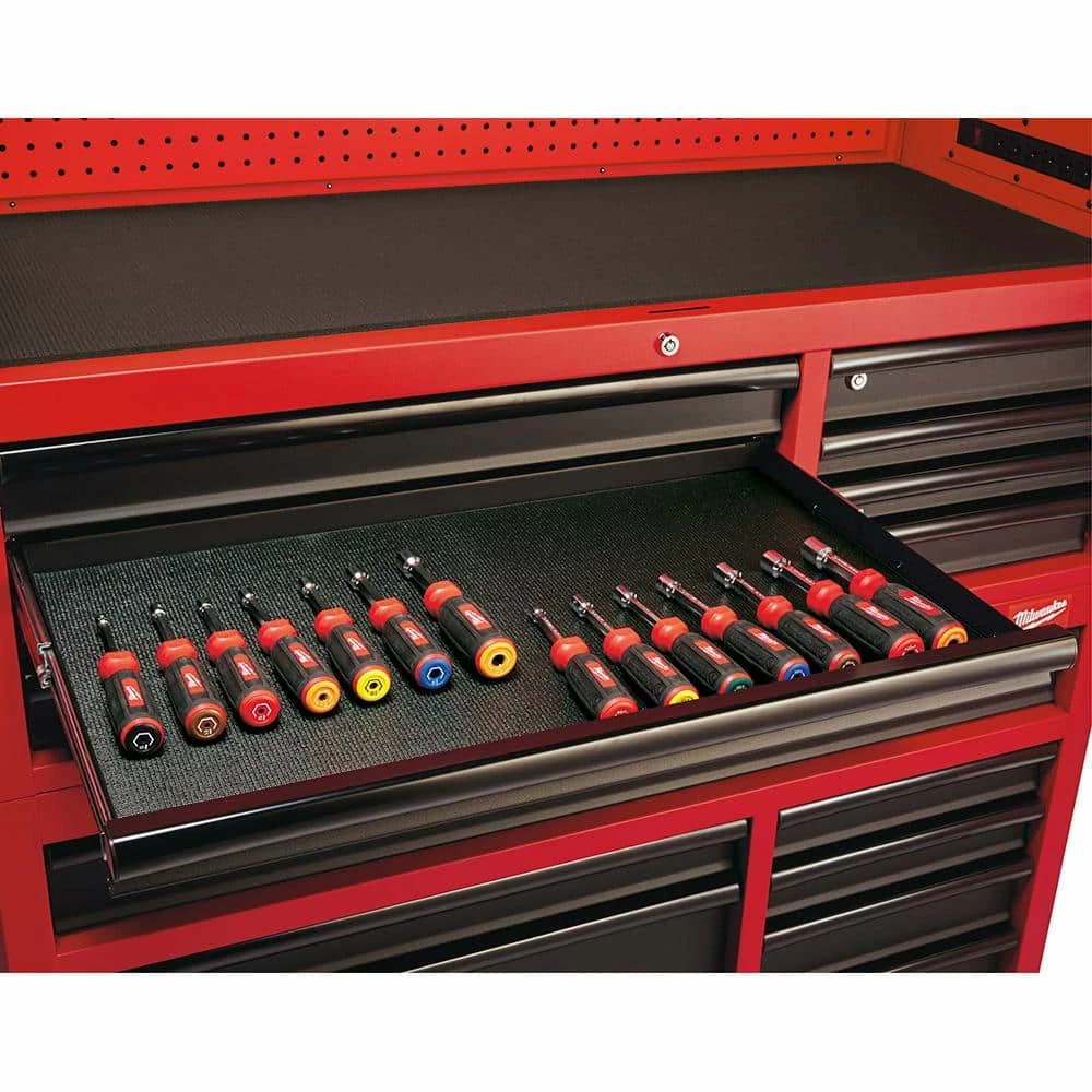Hot Sale โ Milwaukee 46 in. 8-Drawer Steel Storage Top Chest in Red and Black ๐ 9 Hot Sale โ Milwaukee 46 in. 8-Drawer Steel Storage Top Chest in Red and Black ๐ - Image 7