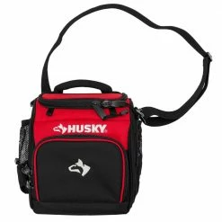 Promo 😍 Husky 9 in. Lunch Box Cooler Bag 😍 -Deals Tool Storage Store red black husky tool bags hd50100 th 1f 1000