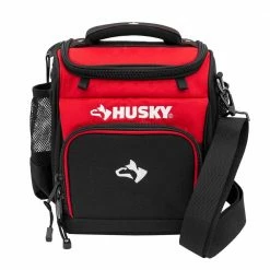 Promo 😍 Husky 9 in. Lunch Box Cooler Bag 😍 -Deals Tool Storage Store red black husky tool bags hd50100 th c3 1000