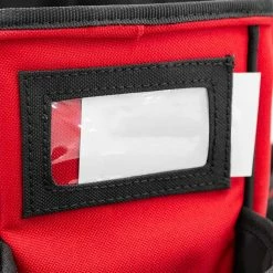 Deals ⌛ Husky 14 in. 15 Pocket Open Top Supply Tool Bag 🔔 -Deals Tool Storage Store red black husky tool bags hd60014 th c3 1000