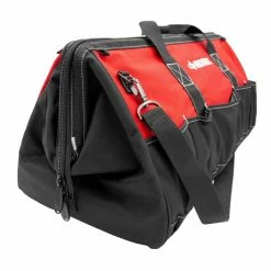 Cheapest 🎉 Husky 24 in. 16 Pocket Zippered Tool Bag 🥰 -Deals Tool Storage Store red black husky tool bags hd60024 th 40 1000