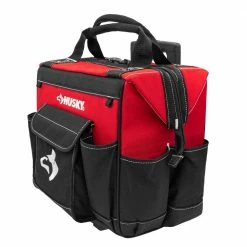 Discount ✨ Husky 14 in. 13 Pocket Rolling Tool Bag ⭐ -Deals Tool Storage Store red black husky tool bags hd65014 th 40 1000
