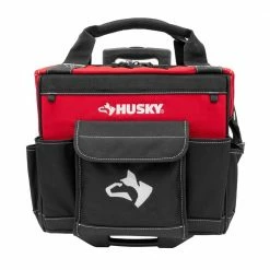New ๐ Husky 14 in. Rolling Tool Bag with Stackable 12 in. Tool Bag ๐ 18 New ๐ Husky 14 in. Rolling Tool Bag with Stackable 12 in. Tool Bag ๐ -Deals Tool Storage Store red black husky tool bags hd650142 th bd 40 1000