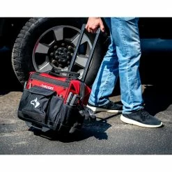 New ๐ Husky 14 in. Rolling Tool Bag with Stackable 12 in. Tool Bag ๐ 28 New ๐ Husky 14 in. Rolling Tool Bag with Stackable 12 in. Tool Bag ๐ -Deals Tool Storage Store red black husky tool bags hd650142 th bd 76 1000