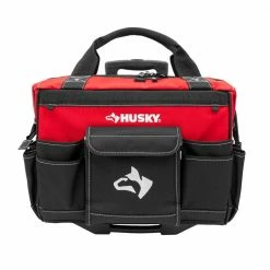 Best reviews of ✨ Husky 18 in. 18 Pocket Rolling Tool Bag 🧨