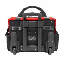 Best reviews of ✨ Husky 18 in. 18 Pocket Rolling Tool Bag 🧨 -Deals Tool Storage Store red black husky tool bags hd65018 th 66 1000