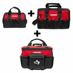 Best reviews of 🧨 Husky 18 in. Rolling Tool Bag with 18 in. and 12 in. Tool Bags 🎉