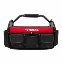 Buy ❤️ Husky 17 in. 18 Pocket Open Top Tool Bag 👏