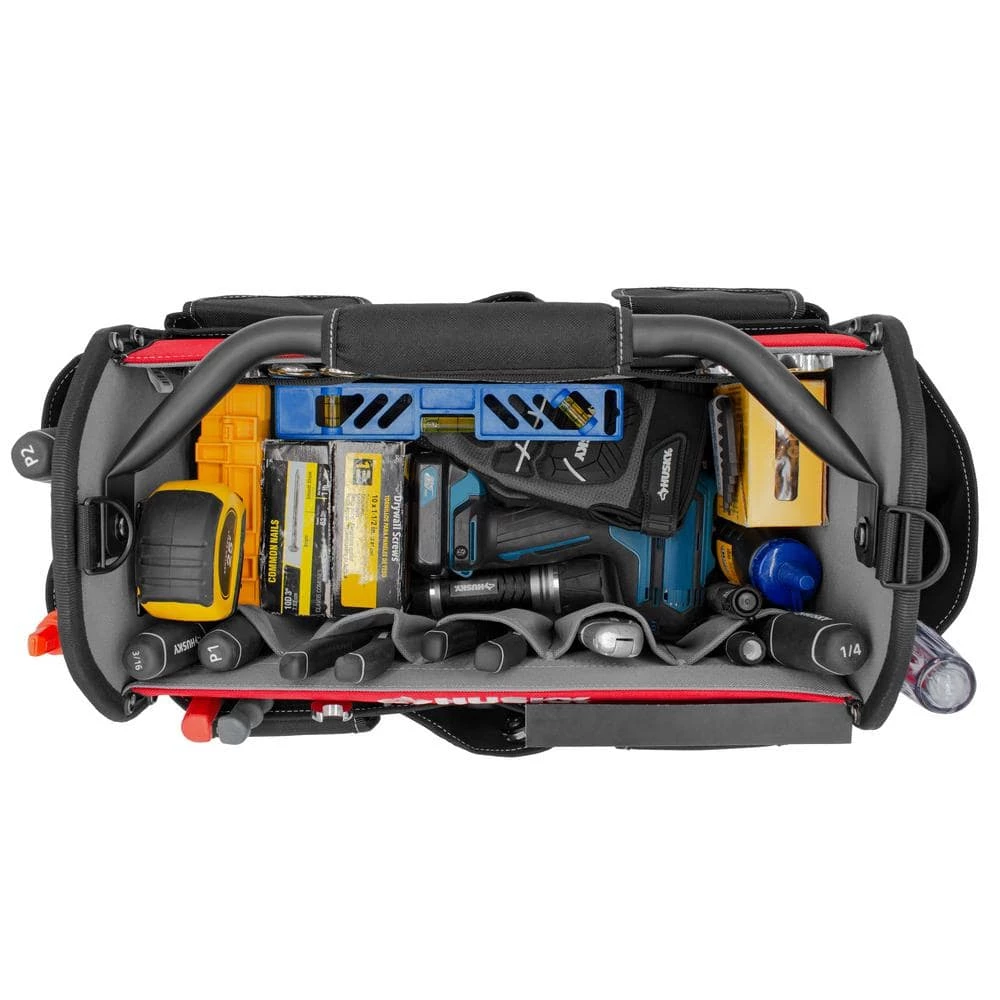 Buy ❤️ Husky 17 in. 18 Pocket Open Top Tool Bag 👏 4 Buy ❤️ Husky 17 in. 18 Pocket Open Top Tool Bag 👏 - Image 2