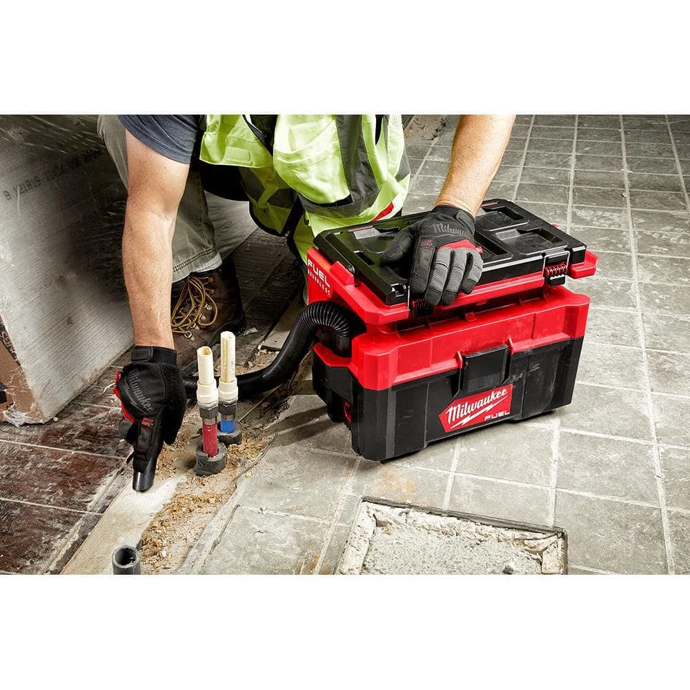 Best Pirce 🔔 Milwaukee PACKOUT 20 in. 2-Wheel Utility Cart & M18 FUEL PACKOUT 18-Volt Lithium-Ion Cordless 2.5 Gal. Wet/Dry Vacuum (Tool-Only) 💯 10 Best Pirce 🔔 Milwaukee PACKOUT 20 in. 2-Wheel Utility Cart & M18 FUEL PACKOUT 18-Volt Lithium-Ion Cordless 2.5 Gal. Wet/Dry Vacuum (Tool-Only) 💯 - Image 8