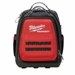 Brand new 😉 Milwaukee 20 in. W PACKOUT 2-Wheel Utility Tool Cart with 15 in. PACKOUT 🎒 Backpack (2-Piece) 😉 -Deals Tool Storage Store red black milwaukee modular tool storage systems 48 22 8415 48 22 8301 c3 1000