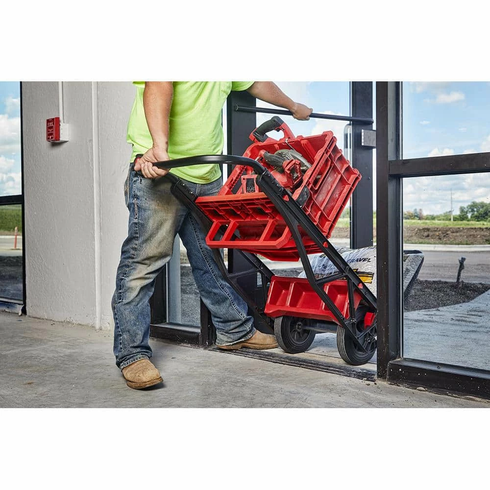 Flash Sale ๐ฏ Milwaukee PACKOUT 20 in. 2-Wheel Utility Cart with (1) PACKOUT Tool Storage Crate ๐ฏ 10 Flash Sale ๐ฏ Milwaukee PACKOUT 20 in. 2-Wheel Utility Cart with (1) PACKOUT Tool Storage Crate ๐ฏ - Image 8
