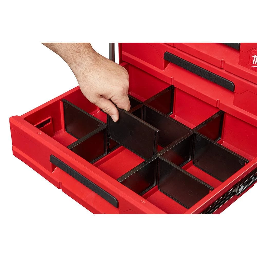 Cheapest 🥰 Milwaukee PACKOUT 20 in. 2-Wheel Utility Cart with 2-Drawer Tool Box 😀 15 Cheapest 🥰 Milwaukee PACKOUT 20 in. 2-Wheel Utility Cart with 2-Drawer Tool Box 😀 - Image 13