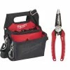 New ๐ Milwaukee 15-Pocket Electricians Tool Holder with Quick Adjust Belt and 6-in-1 Wire Stripper Pliers ๐ฅฐ 1 New ๐ Milwaukee 15-Pocket Electricians Tool Holder with Quick Adjust Belt and 6-in-1 Wire Stripper Pliers ๐ฅฐ -Deals Tool Storage Store red black milwaukee tool belts 48 22 8112 48 22 3079 64 1000