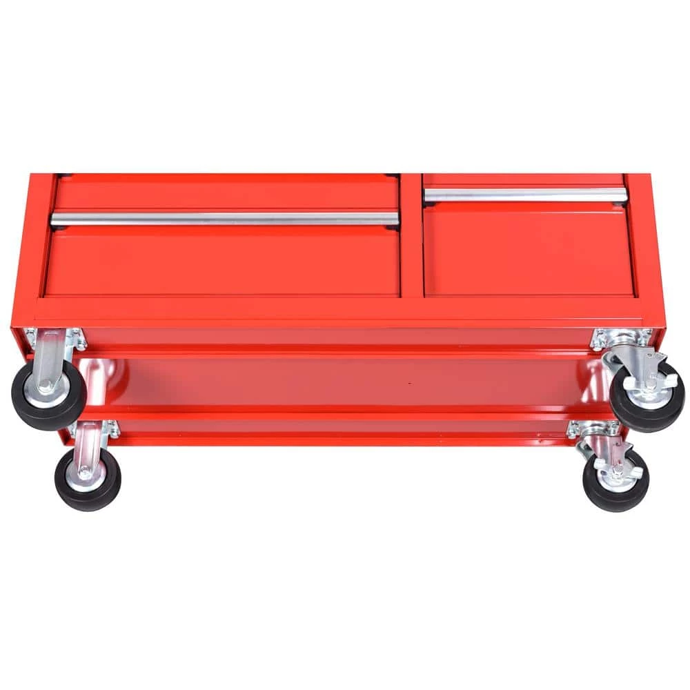 Best Sale ๐ Husky 42 in. W x 18.1 in. D 8-Drawer Red Mobile Workbench Cabinet with Solid Wood Top ๐ 7 Best Sale ๐ Husky 42 in. W x 18.1 in. D 8-Drawer Red Mobile Workbench Cabinet with Solid Wood Top ๐ - Image 5