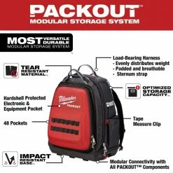 Discount 👍 Milwaukee 15 in. PACKOUT 🎒 Backpack with FASTBACK 6-In-1 Folding Utility Knife and FASTBACK Compact Folding Utility Knife Set 🎉 16 Discount 👍 Milwaukee 15 in. PACKOUT 🎒 Backpack with FASTBACK 6-In-1 Folding Utility Knife and FASTBACK Compact Folding Utility Knife Set 🎉 -Deals Tool Storage Store red milwaukee modular tool storage systems 48 22 8301 48 22 1505q e1 1000