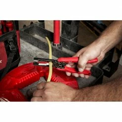 Best Pirce 🎉 Milwaukee 15 in. PACKOUT 🎒 Backpack with 7-in-1 Combination Wire Stripper Pliers 👏 -Deals Tool Storage Store red milwaukee modular tool storage systems 48 22 8301 48 22 3078 76 1000