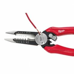 Buy 👏 Milwaukee 15 in. PACKOUT 🎒 Backpack and Combination Electricians 6-in-1 Wire Strippers Pliers 💯 -Deals Tool Storage Store red milwaukee modular tool storage systems 48 22 8301 48 22 3079 66 1000