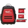 Cheap 🤩 Milwaukee 15 in. PACKOUT 🎒 Backpack with (3-Pack) Multi-Size Tool Bags 👏 -Deals Tool Storage Store red milwaukee modular tool storage systems 48 22 8301 48 22 8183 64 1000