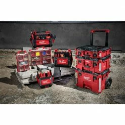Deals 🔥 Milwaukee PACKOUT Tote With Hand Tool Set (10-Piece ) 🌟 -Deals Tool Storage Store red milwaukee modular tool storage systems 48 22 8310 48 22 2706 48 22 6331 31 1000